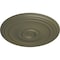Ekena Millwork Reece Ceiling Medallion (Fits Canopies up to 6 3/4"), Hand-Painted Spartan Stone, 21"OD x 1 1/4"P CM21RESSF - alternate 3
